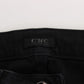 Costume National Sleek Black Slim Fit Designer Jeans