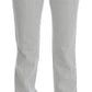 Costume National Chic Gray Slim Fit Designer Jeans