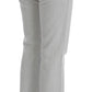 Costume National Chic Gray Slim Fit Designer Jeans