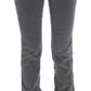 Costume National Sleek Super Slim Gray Jeans