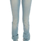 Costume National Chic Super Slim Blue Jeans