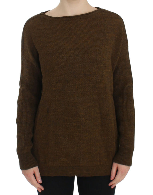 Dolce & Gabbana Oversized Knitted Alpaca-Wool Pullover