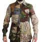 Dolce & Gabbana Patchwork Camouflage Casual Shirt