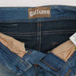 John Galliano Sleek Blue Slim Fit Designer Jeans