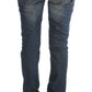 John Galliano Chic Slim Fit Blue Jeans