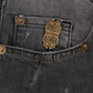 John Galliano Elegant Slim Fit Gray Wash Jeans