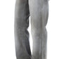 Ermanno Scervino Chic Gray Wash Boyfriend Jeans