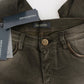 Ermanno Scervino Chic Gray Slim Fit Italian Denim