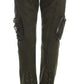 Ermanno Scervino Chic Green Cargo Pants for Effortless Style