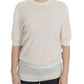 Dolce & Gabbana White 100% Cashmere Sweater