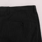 Dolce & Gabbana Blue Striped Cotton Dress Formal Pants