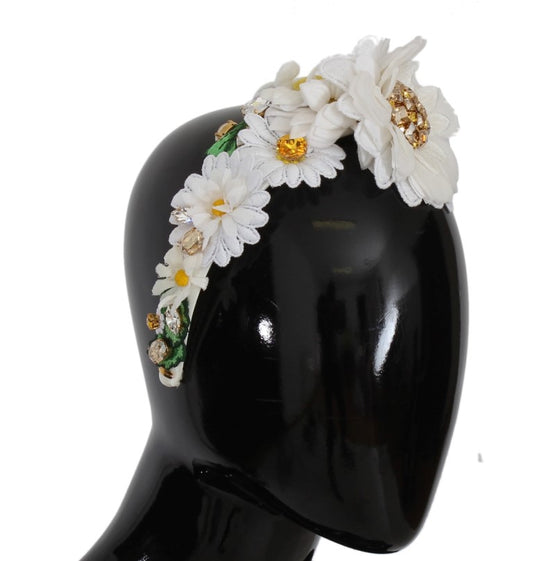 Dolce & Gabbana Sunflower Crystal Luxury Headband