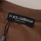 Dolce & Gabbana Elegant Virgin Wool V-Neck Pullover Sweater