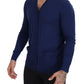 Dolce & Gabbana Elegant Virgin Wool Blue Cardigan Sweater