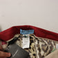 Dolce & Gabbana Multicolor Leopard Flora Printed Mid Waist Trouser Pants