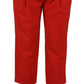 Dolce & Gabbana Elegant Red High-Waist Cropped Pants