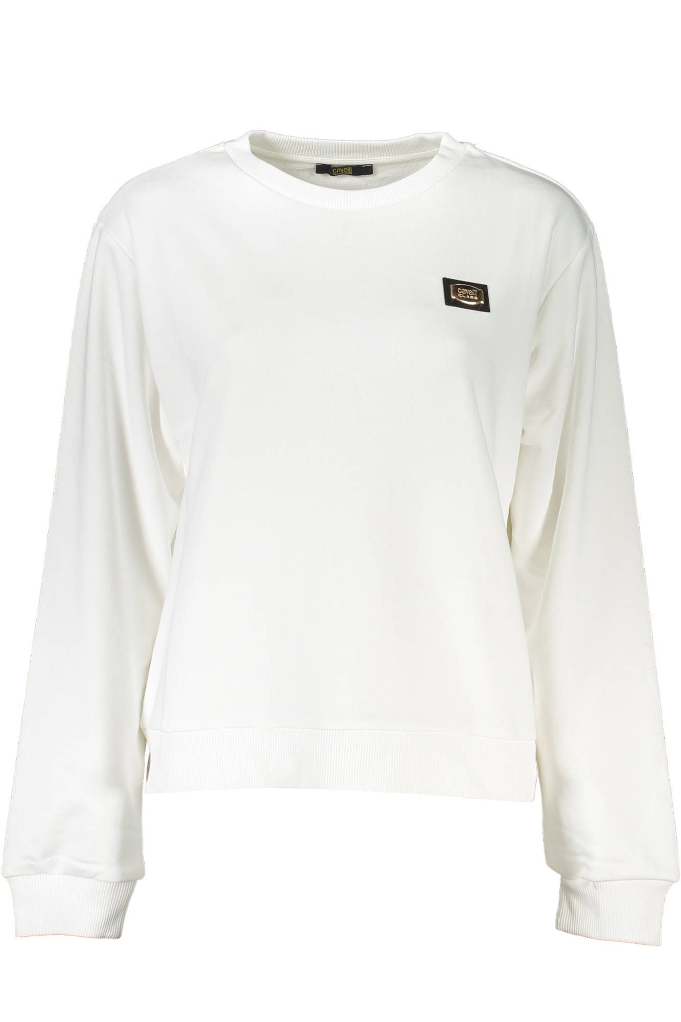 Cavalli Class White Cotton Women Sweater