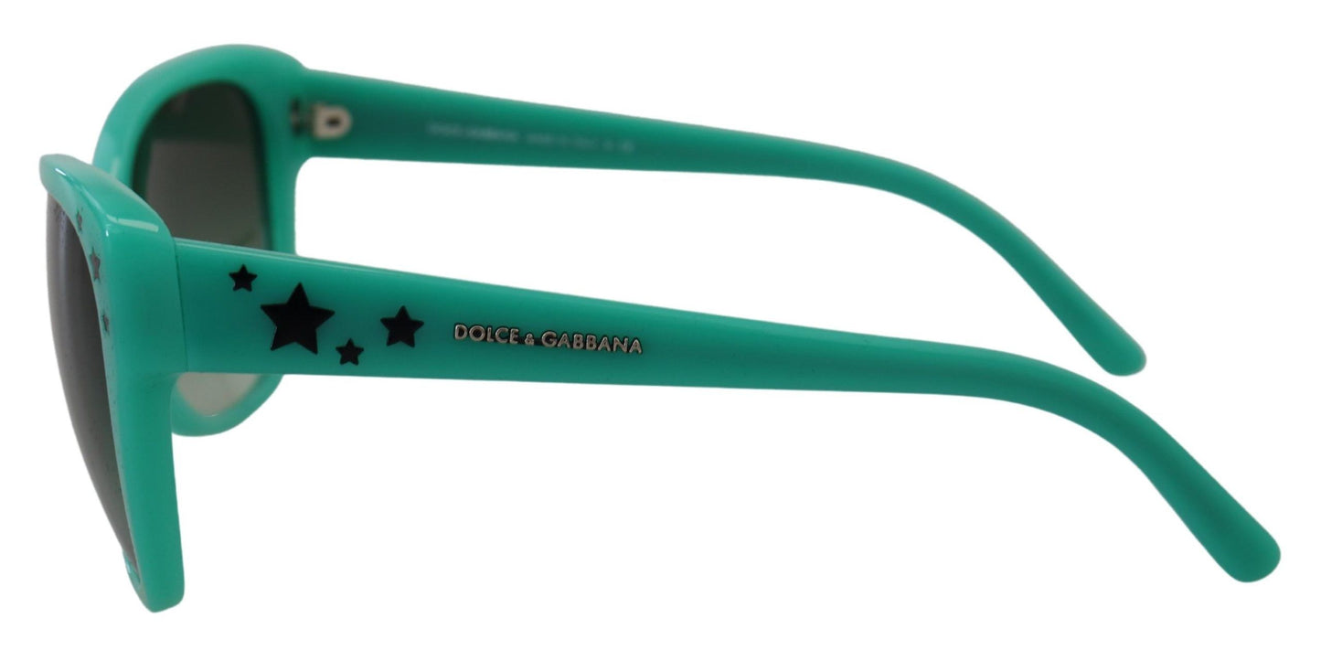 Dolce & Gabbana Enigmatic Star-Patterned Square Sunglasses