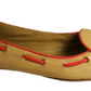 COACH Manika Soft Tan Leather Flat Shoes