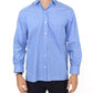 Ermanno Scervino Dapper Blue Cotton Dress Shirt for Men