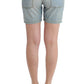 Chic Blue Denim Shorts - Ermanno Scervino