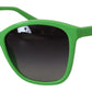 Dolce & Gabbana Chic Green Acetate Round Sunglasses