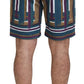 Dolce & Gabbana Chic Multicolor Chino Shorts - Regular Fit