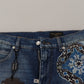 Dolce & Gabbana Elegant Slim Fit Denim Shorts