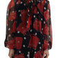 Dolce & Gabbana Sicilian Print Silk Blouse - Luxurious & Chic