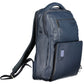 Piquadro Blue Leather Men Backpack