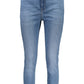 Calvin Klein Light Blue Cotton Women Jeans