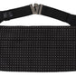 Dolce & Gabbana Elegant Silk Polka Dot Cummerbund