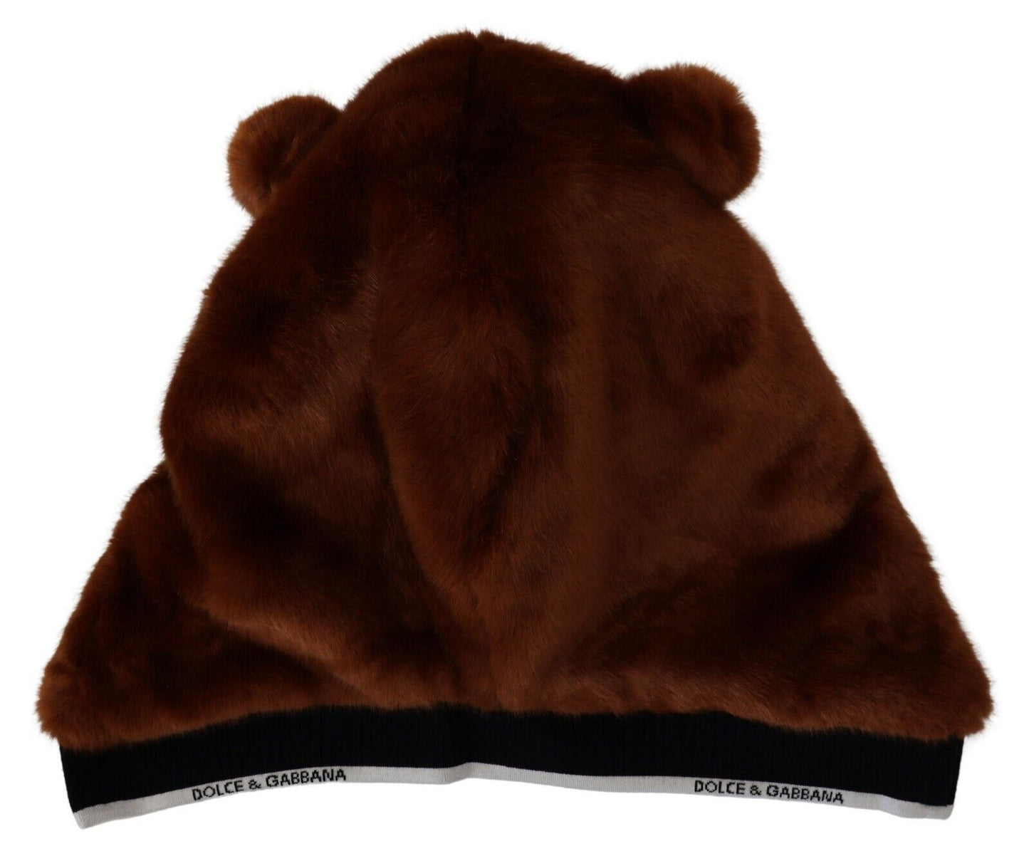 Dolce & Gabbana Elegant Whole Head Hat in Refined Brown Hue