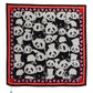 Dolce & Gabbana Elegant Panda Print Silk Scarf