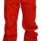 Dolce & Gabbana Elegant Red Cotton Blend Trousers