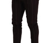 Dolce & Gabbana Elegant Brown Wool Blend Trousers