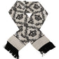 Dolce & Gabbana Royal Crown Printed Silk Men's Scarf