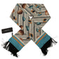 Dolce & Gabbana Multicolor Silk Seashell Printed Scarf