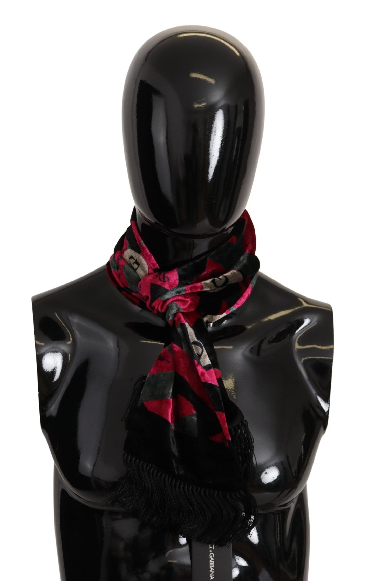 Dolce & Gabbana Elegant Multicolor Viscose Silk Men's Scarf Mens