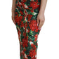 Dolce & Gabbana Enchanting Floral Print Sheath Dress