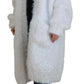 Dolce & Gabbana Elegant White Long Sleeve Cardigan Jacket