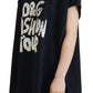 Dolce & Gabbana Black D&G Fashion Round Neck Cotton T-shirt