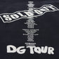 Dolce & Gabbana Black D&G Fashion Round Neck Cotton T-shirt