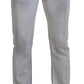 Dolce & Gabbana Gray Washed Skinny Men Denim Jeans