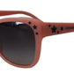 Dolce & Gabbana Elegant Pink Gradient Sunglasses