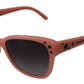 Dolce & Gabbana Elegant Pink Gradient Sunglasses