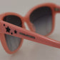 Dolce & Gabbana Elegant Pink Gradient Sunglasses