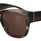 Dolce & Gabbana Chic Brown Gradient Women's Sunglasses