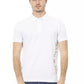 Baldinini Trend White Cotton Men Polo Shirt