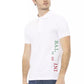 Baldinini Trend White Cotton Men Polo Shirt